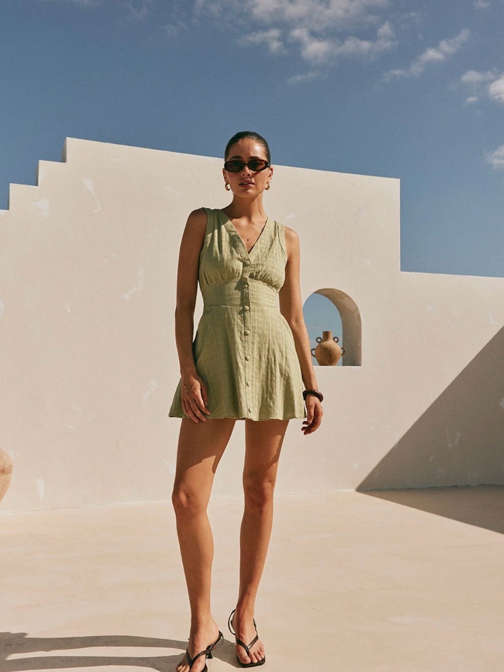 SABO Shaelagh Dress - Sage